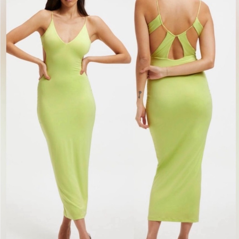 Good American body con midi dress
